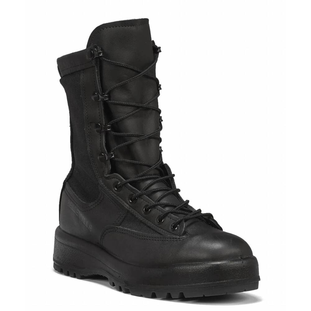 NEW BELLEVILLE men’s 700 waterproof duty boots in black